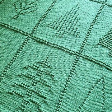 Many Christmas Tree Blanket