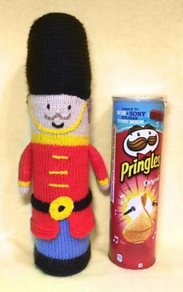 Soldier Pringles Holder