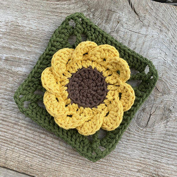 Sunflower Granny Square