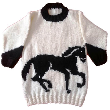 Horse Jumper and Hat