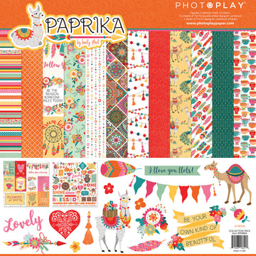 Photoplay Paper PhotoPlay Collection Pack 12"X12" - Paprika