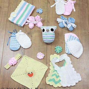 Crochet Pattern nappy cake UK & USA Terms #222