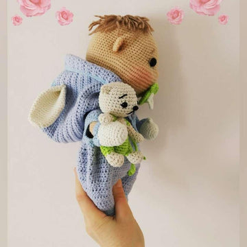 Crochet doll pattern, Crochet Baby doll patterns, Amigurumi doll pattern, Ted boy crochet pattern, (Deutsch, English, Français)