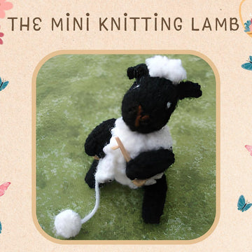 The Mini Knitting Lamb