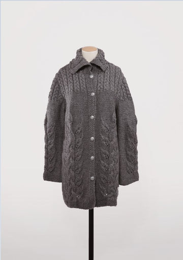 Women Long Jacket in Bergere de France Alaska - 60526-07 - Downloadable PDF