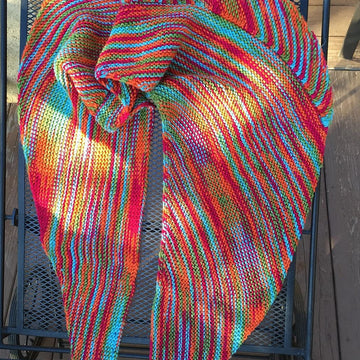 Bird of Paradise Shawl