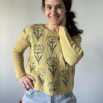 Daisy Doodle Pullover