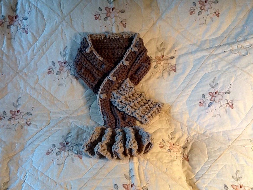 Chantilly Crocheted Scarf