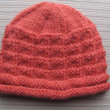 Stockinette Triangles Stitch Hat