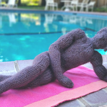 Fuzzy Thinker Soft Sculpture
