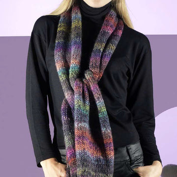 Hat and Scarf in Lang Yarns Mille Colori Big
