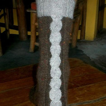 Hunky Chunky Cables Socks