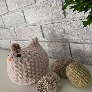 Chicken + Eggs Bundle Crochet Pattern