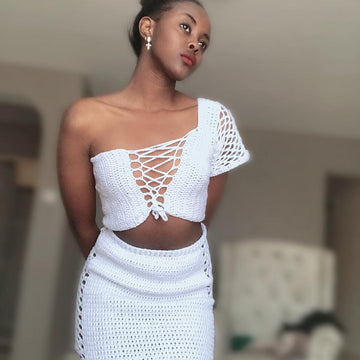 Side mesh skirt