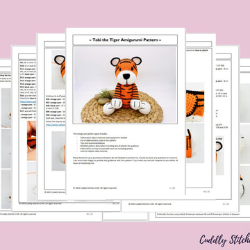 Tobi the Tiger (Low-Sew)