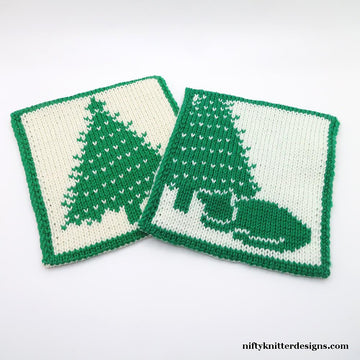 Christmas Cat Potholder