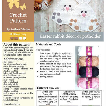 321 Easter bunny rabbit decor