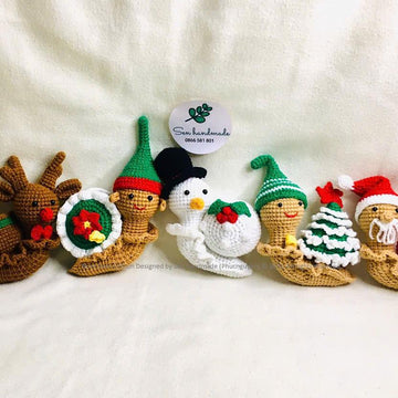 Frosty Snail- Crochet pattern- PDF file- English
