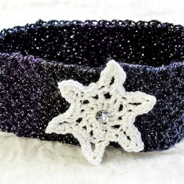 Snowflake Ear Warmer/ Headband