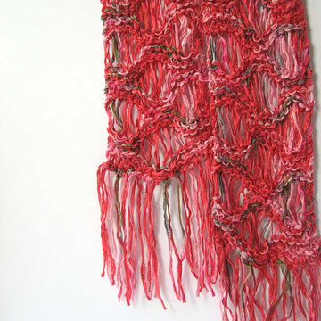 Ripple Drop-Stitch Scarf