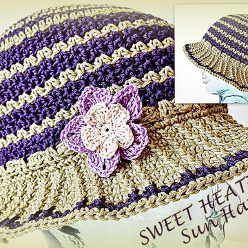 SWEET HEATHER Sun Hat