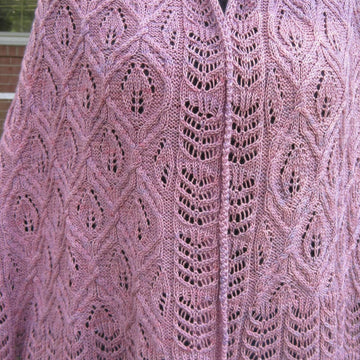 Nagota Cable Lace Shawl