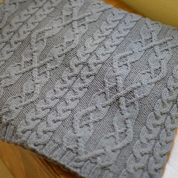 #204 Threaded Cables Throw