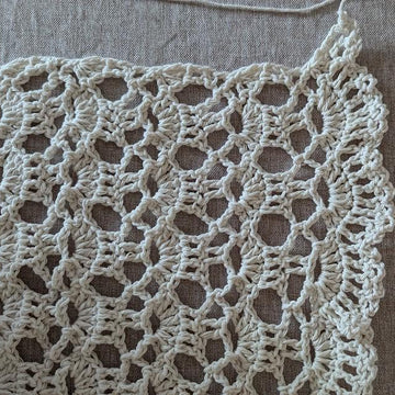 Ivory Breeze Crochet Butterfly Lace Bolero