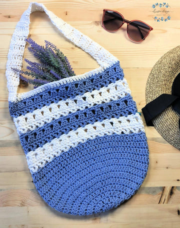 Violet Market Tote