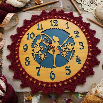Crochet Clock Pdf + Video Tutorials