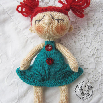 Toy for sleep. Doll for small babies