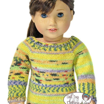 Offline Sweater for 18 inch Dolls