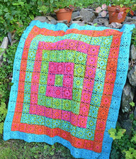 Queenies Square Crochet Blanket