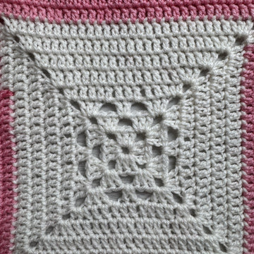 Easy Beginner's Squared and Beautiful Baby Blanket