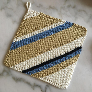 Panacea Hand Knitted Dishcloths - Set of 4