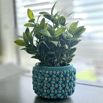 Beads and Popcorn Cozy