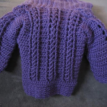 Chilly Cables Coatigan - Baby