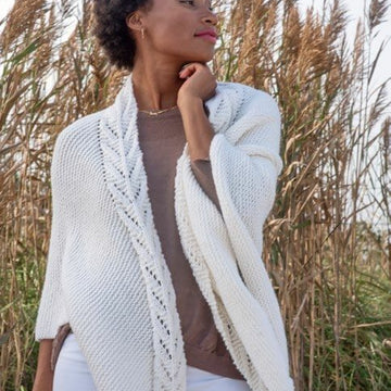 Peiros Shawl  in Berroco Vibe - 402-1 - Downloadable PDF