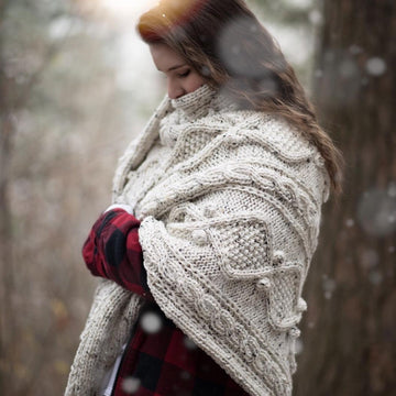 Winter Cabin Throw