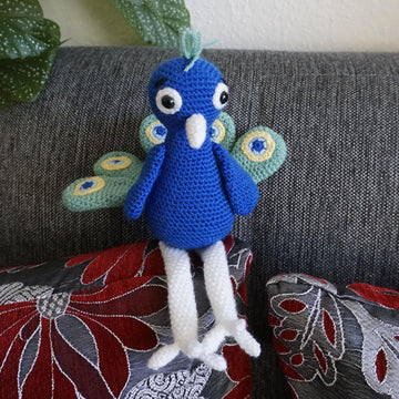 Crochet Pattern for the Peacock Phil!