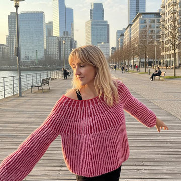 TwinTone Brioche Sweater