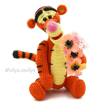 Tigger (Tiger) pattern (PDF + 8 videos)  Winnie the Pooh
