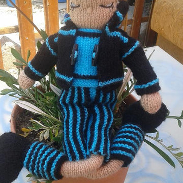 Knitted Doll Jackets for a 15 inch doll