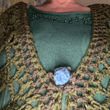 Hip to be Square Floral Crochet Cardigan