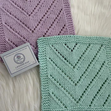 Offset Chevron Washcloth