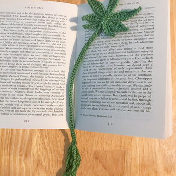 Cannabis Leaf Bookmark