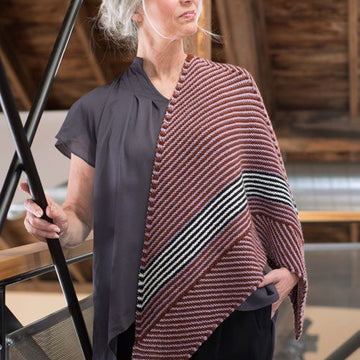 Shawl in the Key of G in Berroco Ultra Wool - Downloadable PDF