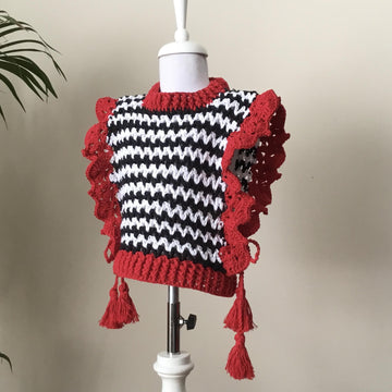 Mabel Ruffles Vest N 641