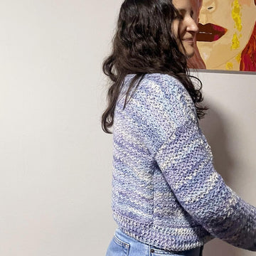 Cardigan Violeta ( español)
