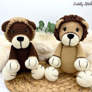 Lennox the Lion (Low-Sew)